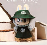 Pop Mart The Monsters Labubu Outfit (3 Piece Starbucks)