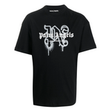 Palm Angels Los Angeles Sprayed Monogram T-Shirt 'White'