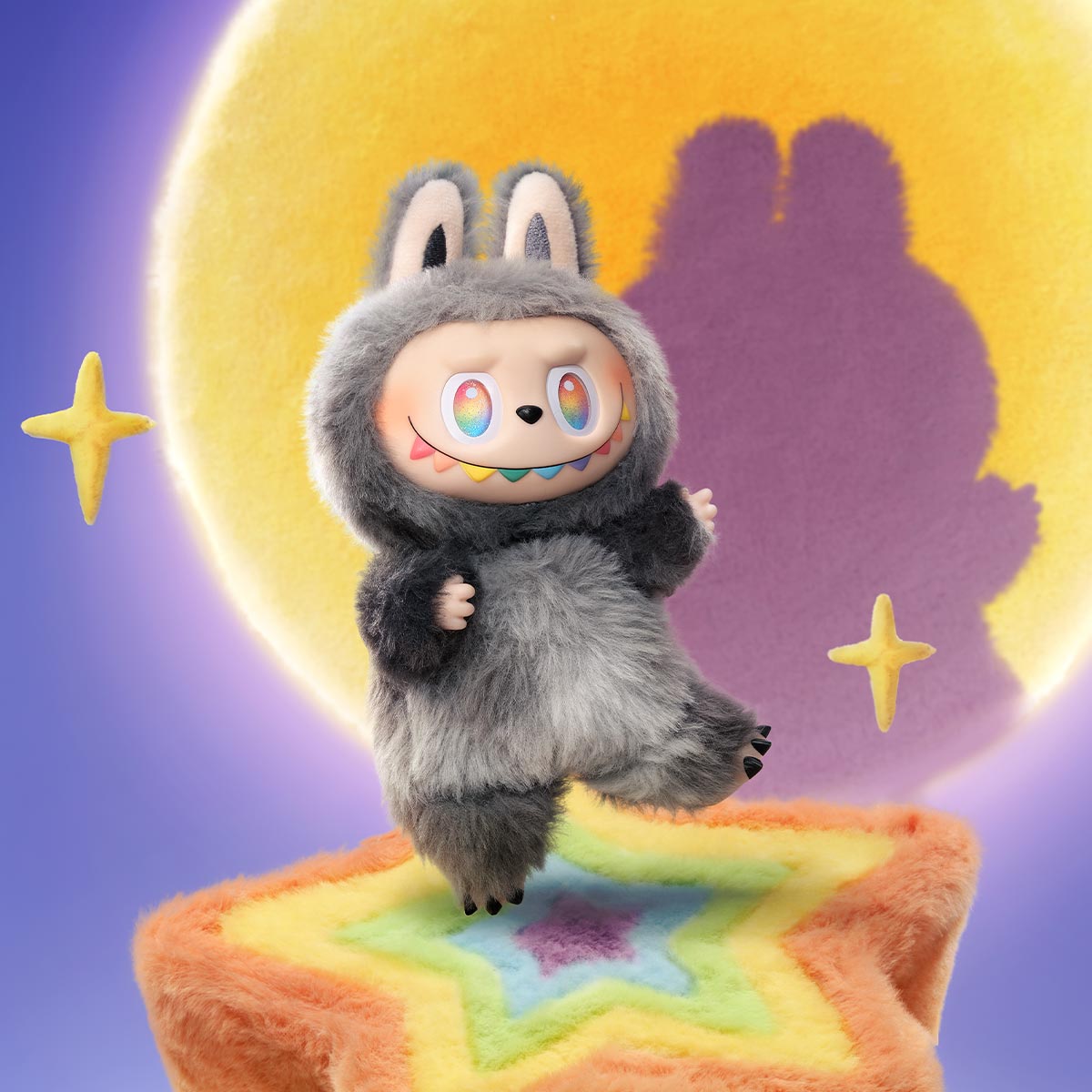 Pop Mart The Monsters Labubu Big into Energy V3 Series Secret  'ID' - Vinyl Plush Pendant