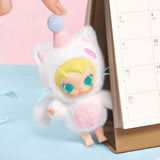 Pop Mart Baby Molly Pocket Friends Series Vinyl Plush Pendant Case (6 Blind Box)