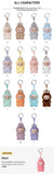 Pop Mart The Monsters Labubu Pin for Love Series Vinyl Plush Pendant (A-M) Sealed Case (14 Blind Box)