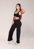 Levate Signature Straight Leg Pants 'Black'