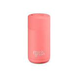 Frank Green Ceramic Reusable Bottle 355ml / 12oz (Sweet Peach)