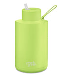 Frank Green Ceramic Reusable Bottle 2L / 68oz (Pistachio Green)