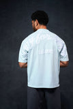 Geedup PFK Script T-Shirt 'Pale Blue'