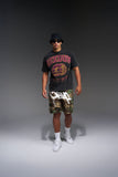 Geedup G-Ball T-Shirt 'Washed Black/Purple'