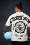 Geedup G Stamp T-Shirt 'Cream/Black'