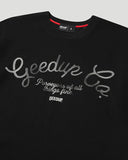 Geedup Merlot Brick T-Shirt 'Washed Black'