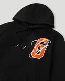 Geedup PFK Script Hoodie 'Black/Orange'