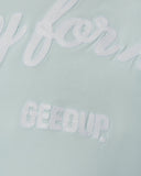 Geedup PFK Script T-Shirt 'Pale Blue'
