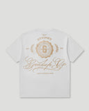 Geedup Cursive Tee 'White Gold'