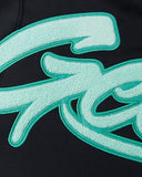 Geedup Script Hoodie ‘Navy Teal’