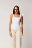LEVATE SIGNATURE SUPPORT TANK - WHITE