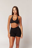 LEVATE REFINE RAYA CROP - BLACK