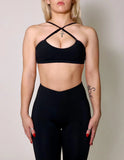LEVATE CORE 5 WAY CROP - BLACK
