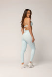 LEVATE SIGNATURE LEGGINGS - ICE BLUE