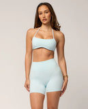 LEVATE SIGNATURE SIERRA CROP - ICE BLUE