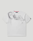 Geedup Handstyle Half Tone Tee 'White/Grey'