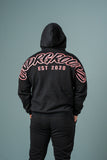 Undrground Hype Hoodie ‘Black/ Rose’