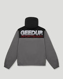 Geedup Sportsman QTR-ZIP Anorak 'Black Grey'