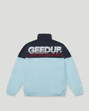 Geedup Sportsman QTR-ZIP 'Navy Sky Blue'