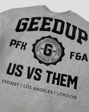 Geedup Strong-Arm Dept Crewneck 'Grey Black'