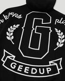 Geedup Wreath Hoodie 'Black White'