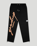 Geedup Signature Trackpants 'Black Peach'