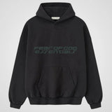 Fear Of God Essentials FW25 90’s Hoodie 'Vintage Black'