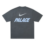 Palace x Nike Front Swoosh T-Shirt 'Charcoal'