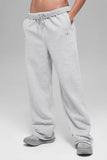 ALO Accolade Straight Leg Sweatpant - Heather Grey