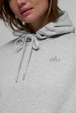 ALO Accolade Hoodie - Heather Grey