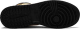 GS Nike Air Jordan 1 Mid 'Black University Gold'