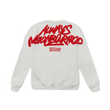 Geedup Always Neighbourhood Crewneck 'White Red'