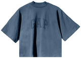 Yeezy Gap Engineered by Balenciaga Cropped Dove No Seam Tee 'Dark Blue'