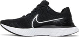 Men’s Nike React Infinity Run Flyknit 3 'Black White'