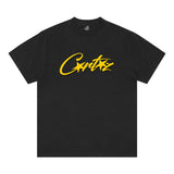 Corteiz OG Allstarz Tee 'Black / Yellow'