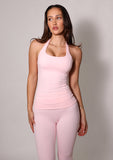 Levate Allure Hailey Halter Tank 'Blush'