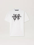 Palm Angels Paris Sprayed Monogram T-Shirt 'White/Black'