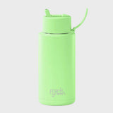 Frank Green Glow Ceramic Reusable Bottle 1L/ 34oz (Aurora Glow)